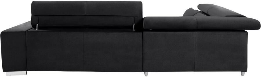 COTTA Hoekbank Orion L-vorm met hoofdbordverstelling & 5 lendenkussens - Foto 9