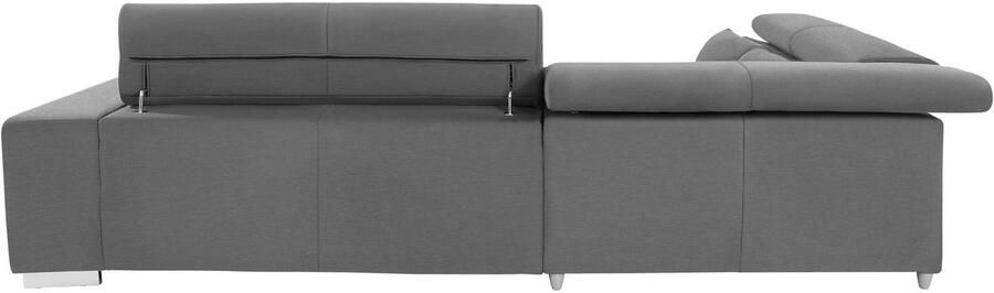 COTTA Hoekbank Orion L-vorm met hoofdbordverstelling & 5 lendenkussens - Foto 9