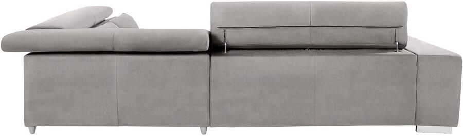 COTTA Hoekbank Orion L-vorm met hoofdbordverstelling & 5 lendenkussens - Foto 9