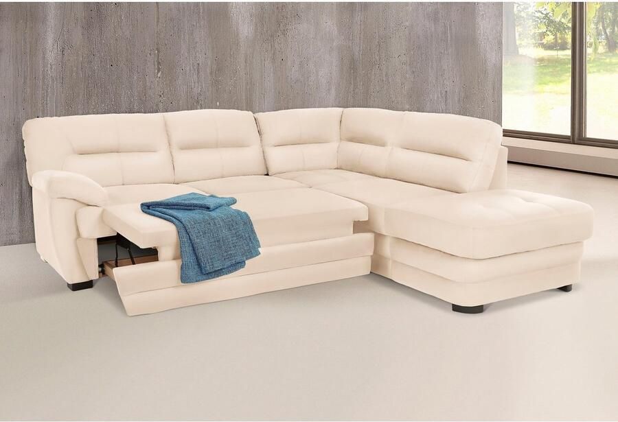 COTTA Hoekbank Royale L-vorm optioneel met slaapfunctie