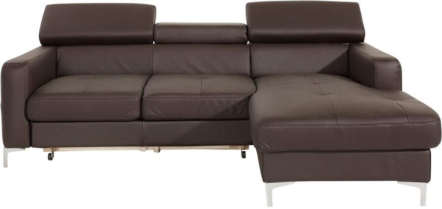 COTTA Hoekbank Sammy L-vorm met verstelbare hoofdsteun naar keuze met slaapfunctie - Foto 4