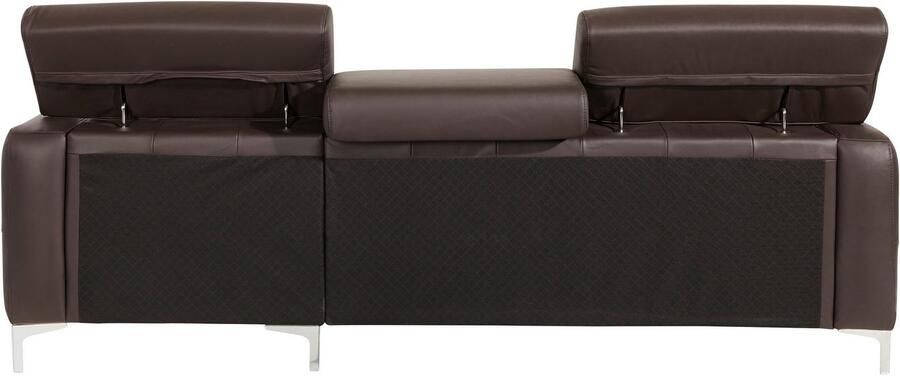 COTTA Hoekbank Sammy L-vorm met verstelbare hoofdsteun naar keuze met slaapfunctie - Foto 7