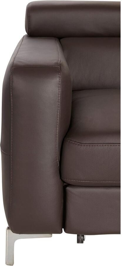 COTTA Hoekbank Sammy L-vorm met verstelbare hoofdsteun naar keuze met slaapfunctie - Foto 5