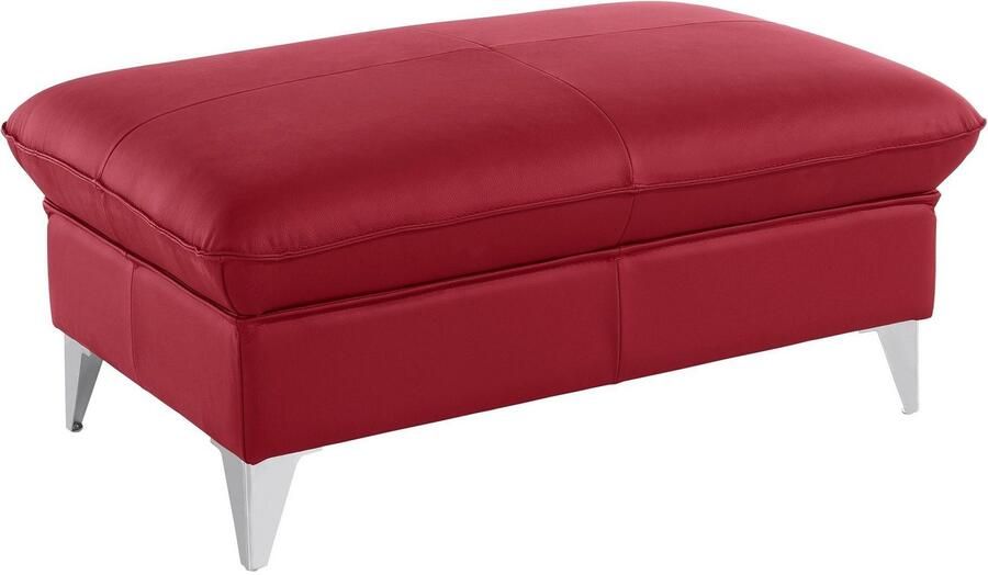 COTTA Zithoek Caluso L-vorm Set bestaande uit: hoekbank met hoofdverstelling & hocker - Foto 10