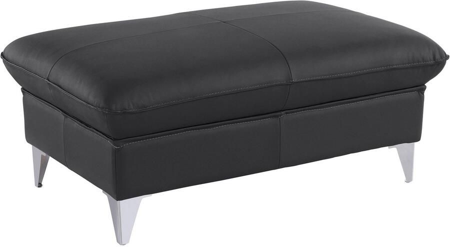 COTTA Zithoek Caluso L-vorm Set bestaande uit: hoekbank met hoofdverstelling & hocker - Foto 7