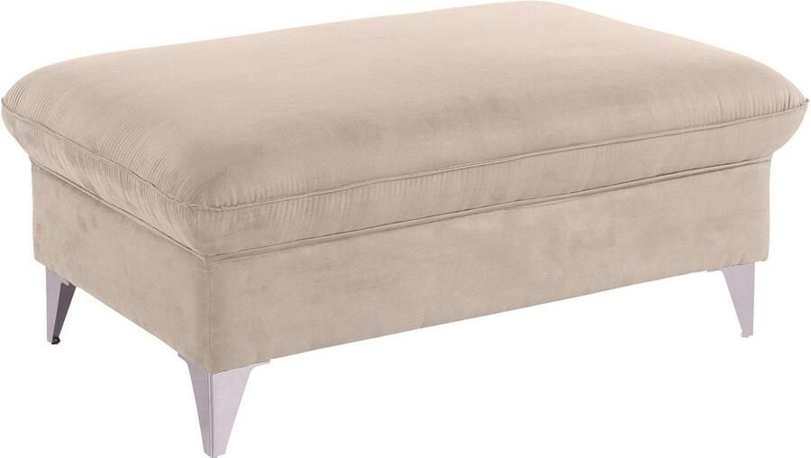 COTTA Zithoek Caluso L-vorm Set bestaande uit: hoekbank met hoofdverstelling & hocker - Foto 5