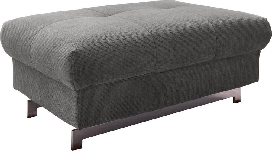 COTTA Zithoek Chef L-vorm Set bestaande uit: hoekbank met hoofdverstelling & hocker (set 2-delig) - Foto 6