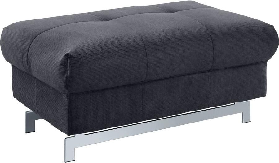 COTTA Zithoek Chef L-vorm Set bestaande uit: hoekbank met hoofdverstelling & hocker (set 2-delig) - Foto 7