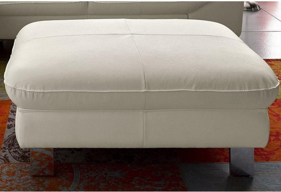 COTTA Zithoek Driver L-vorm Set bestaande uit: hoekbank met hoofdverstelling & hocker (set) - Foto 15