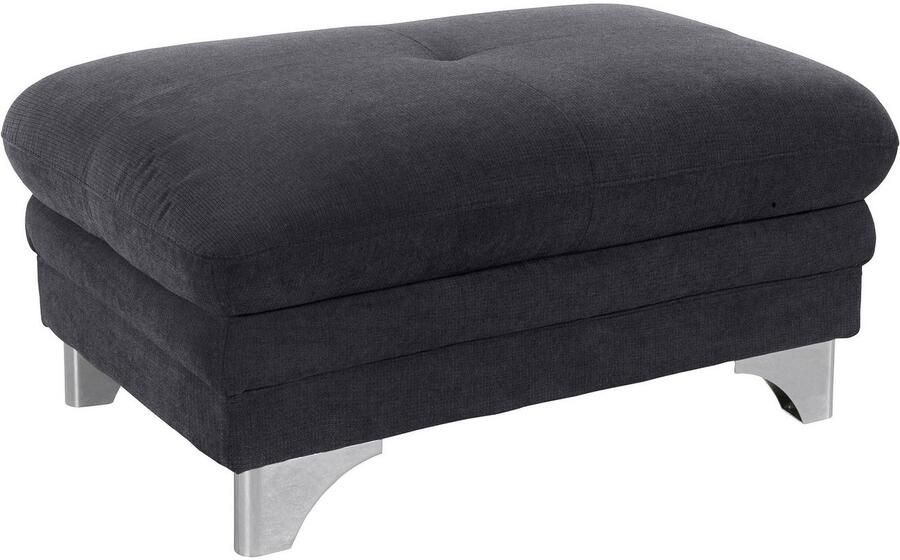 COTTA Zithoek Enterprise Set bestaande uit 2 5-zitsbank met arm- & hoofdverstelling & hocker (set) - Foto 4