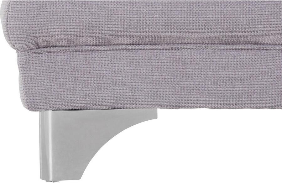 COTTA Zithoek Enterprise Set bestaande uit: 2-zitsbank met hoofdverstelling & hocker (set) - Foto 3