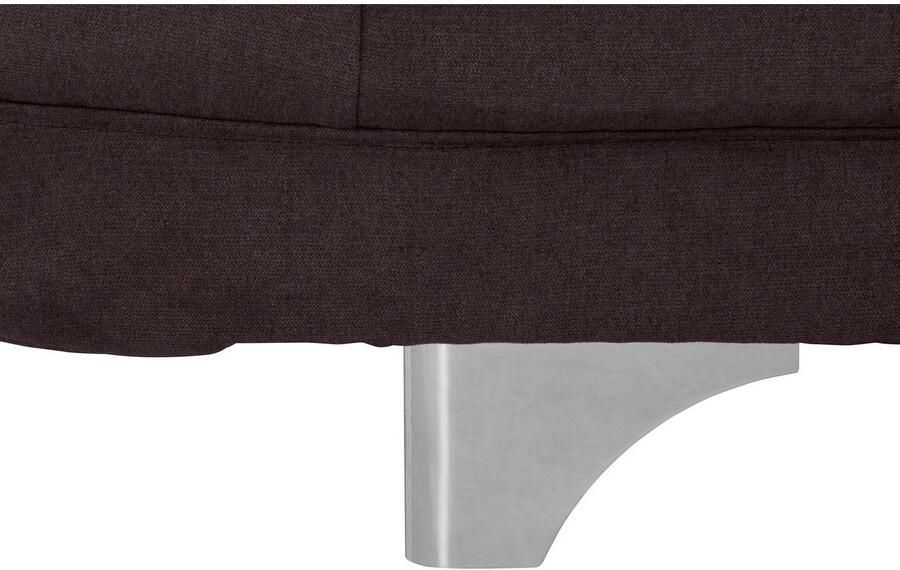 COTTA Zithoek Enterprise Set bestaande uit 2 5-zitsbank met arm- & hoofdverstelling & hocker (set) - Foto 7