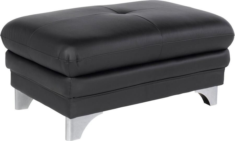 COTTA Zithoek Enterprise Set bestaande uit: 3-zitsbank met arm- & hoofdverstelling & hocker (set) - Foto 7