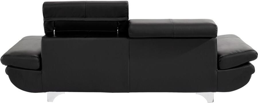 COTTA Zithoek Enterprise Set bestaande uit: 3-zitsbank met arm- & hoofdverstelling & hocker (set) - Foto 11