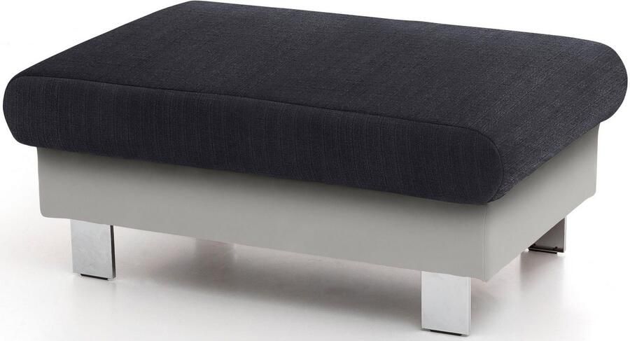 COTTA Zithoek Komaris L-vorm bestaand uit hoekbank en hocker met verstelbare hoofdsteun (set) - Foto 4