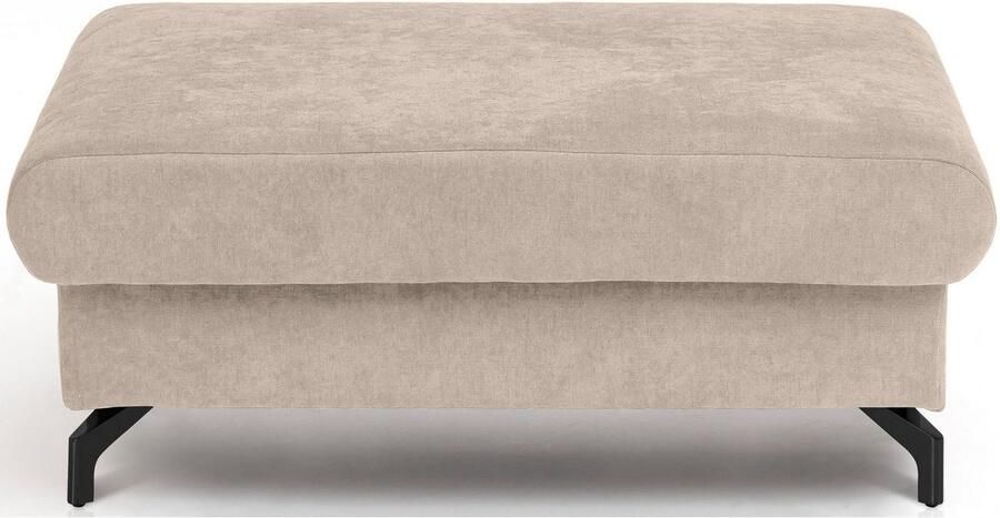 COTTA Zithoek Komaris L-vorm Set bestaande uit: hoekbank met hoofdverstelling & hocker (set) - Foto 7