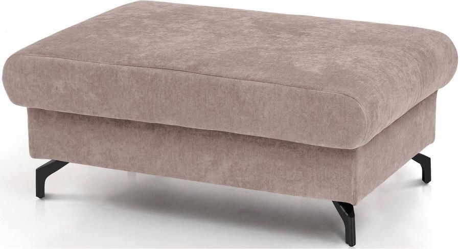 COTTA Zithoek Kitty L-vorm B: 242 resp. 100 cm (set: hoekbank & hocker) (set) - Foto 4