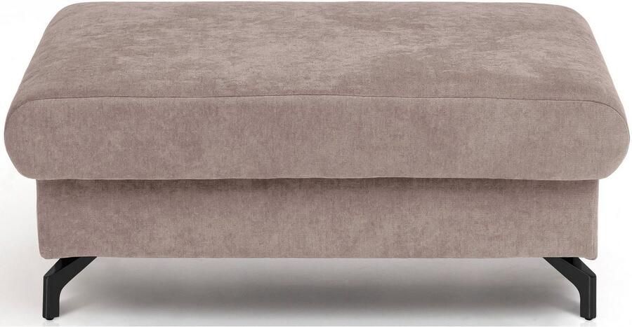 COTTA Zithoek Kitty L-vorm B: 242 resp. 100 cm (set: hoekbank & hocker) (set) - Foto 5