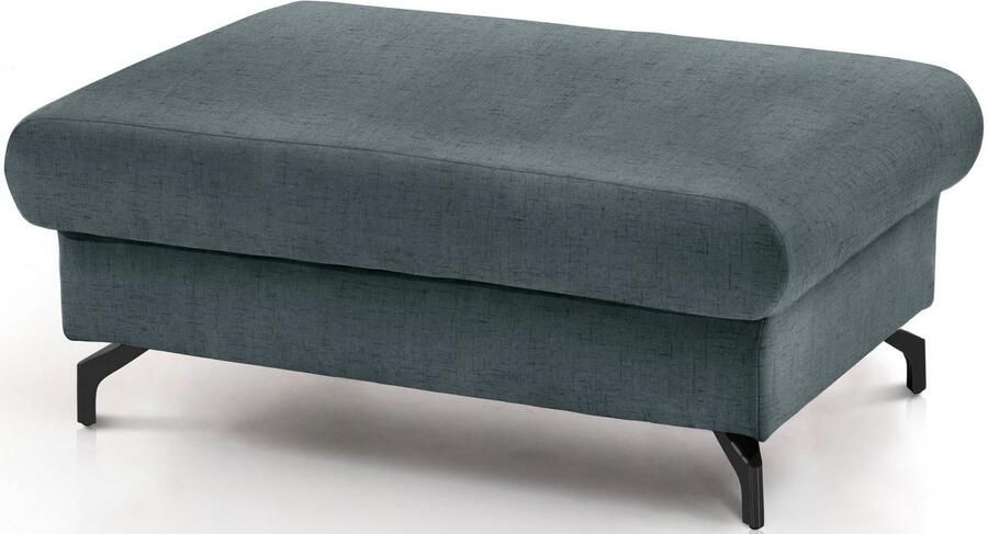COTTA Zithoek Kitty L-vorm B: 249 resp. 100 cm (set: hoekbank & hocker) (set) - Foto 5