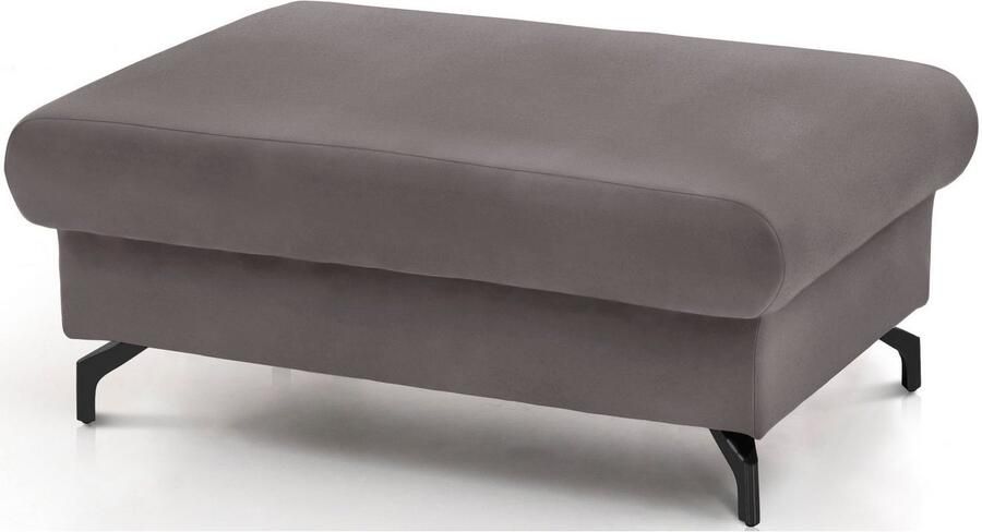 COTTA Zithoek Komaris L-vorm Set bestaande uit: hoekbank met hoofdverstelling & hocker (set) - Foto 5