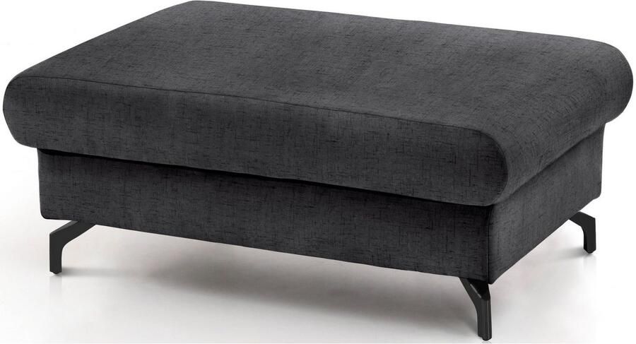 COTTA Zithoek Komaris L-vorm Set bestaande uit: hoekbank met hoofdverstelling & hocker (set) - Foto 5