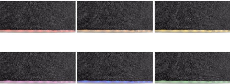 COTTA Zithoek Komaris U-vorm met hoofdeindeverstelling keuze met bedfunctie bedlade & verlichting - Foto 8