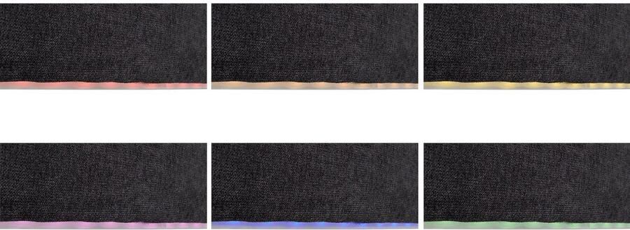 COTTA Zithoek Komaris U-vorm Set bestaande uit: woonlandschap met hoofdverstelling & hocker (set) - Foto 7