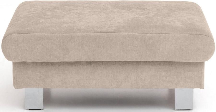 COTTA Zithoek Komaris L-vorm bestaand uit hoekbank en hocker met verstelbare hoofdsteun (set) - Foto 5