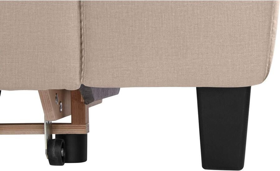 COTTA Zithoek Morven L-vorm Set bestaande uit: hoekbank met hoofdverstelling & hocker (set) - Foto 19