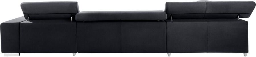 COTTA Zithoek Orion U-vorm met hoofdbordverstelling & 6 lendenkussens - Foto 10