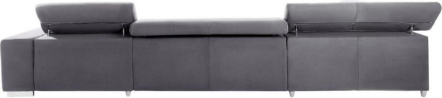 COTTA Zithoek Orion U-vorm met hoofdbordverstelling & 6 lendenkussens - Foto 9