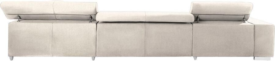 COTTA Zithoek Orion U-vorm met hoofdbordverstelling & 6 lendenkussens - Foto 10