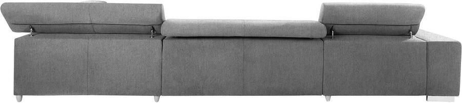 COTTA Zithoek Orion U-vorm met hoofdbordverstelling & 6 lendenkussens - Foto 9