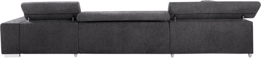 COTTA Zithoek Orion U-vorm met hoofdbordverstelling & 6 lendenkussens - Foto 9