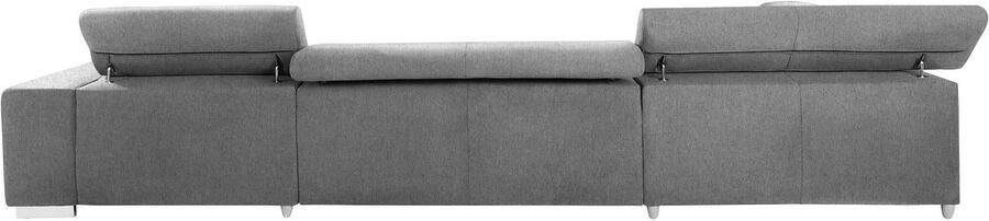 COTTA Zithoek Orion U-vorm met hoofdbordverstelling & 6 lendenkussens - Foto 9