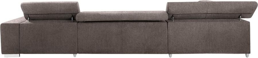 COTTA Zithoek Orion U-vorm met hoofdbordverstelling & 6 lendenkussens - Foto 9