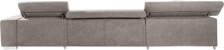 COTTA Zithoek Orion U-vorm met hoofdbordverstelling & 6 lendenkussens - Foto 10