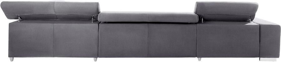 COTTA Zithoek Orion U-vorm met hoofdbordverstelling & 6 lendenkussens - Foto 10