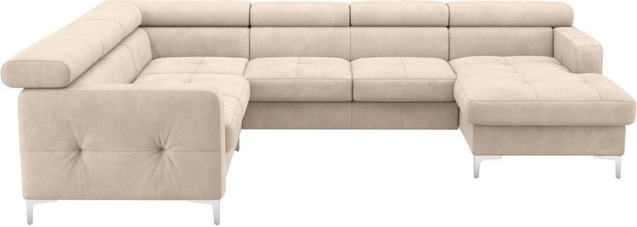 COTTA Zithoek Sammy U-vorm met verstelbaar hoofdeind naar keuze met slaapfunctie & bedkist - Foto 3