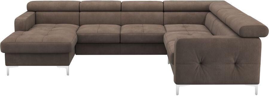 COTTA Zithoek Sammy U-vorm met verstelbaar hoofdeind naar keuze met slaapfunctie & bedkist - Foto 4