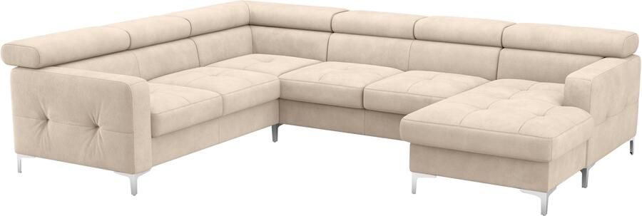 COTTA Zithoek Sammy U-vorm met verstelbaar hoofdeind naar keuze met slaapfunctie & bedkist - Foto 4