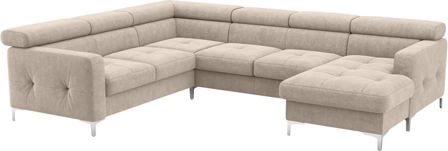 COTTA Zithoek Sammy U-vorm met verstelbaar hoofdeind naar keuze met slaapfunctie & bedkist - Foto 7