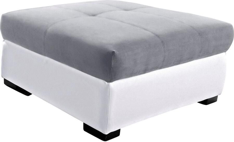 COTTA Zithoek Speedway Set bestaande uit: 2 5-zitsbank met hoofdverstelling & hocker (set) - Foto 7