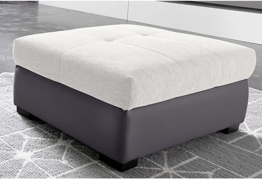 COTTA Zithoek Speedway Set bestaande uit: 2 5-zitsbank met hoofdverstelling & hocker (set) - Foto 2