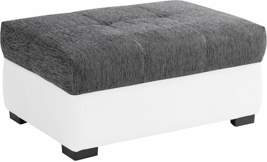 COTTA Zithoek Speedway L-vorm Set bestaande uit: hoekbank met hoofdverstelling & hocker (set) - Foto 8