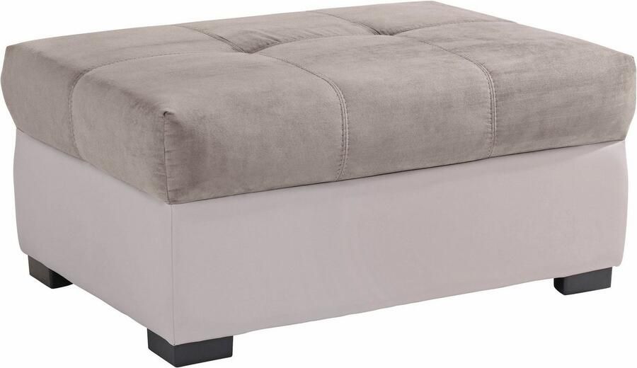 COTTA Zithoek Speedway Set bestaande uit: 2 5-zitsbank met hoofdverstelling & hocker (set) - Foto 9