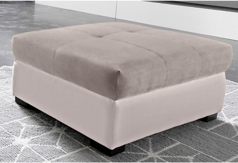 COTTA Zithoek Speedway Set bestaande uit: 2 5-zitsbank met hoofdverstelling & hocker (set) - Foto 3