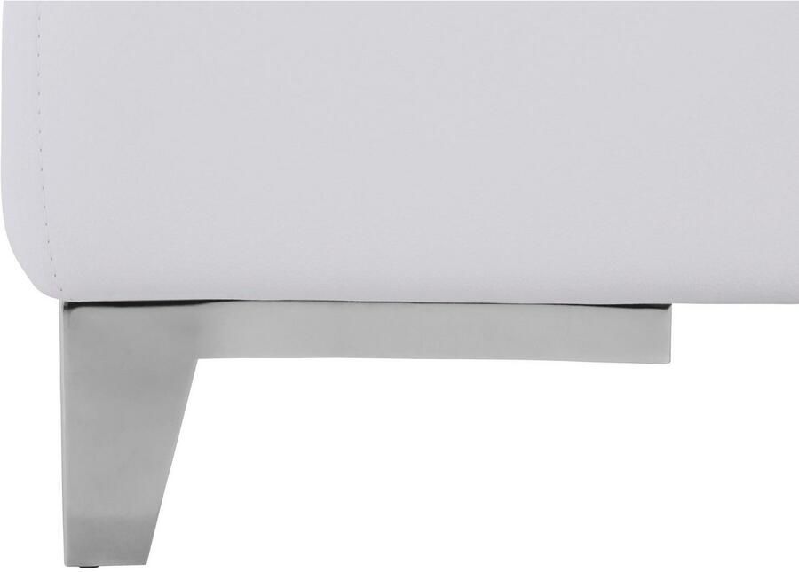 COTTA Zithoek Teresa Set bestaande uit: 2-zitsbank met hoofdverstelling & hocker (set)