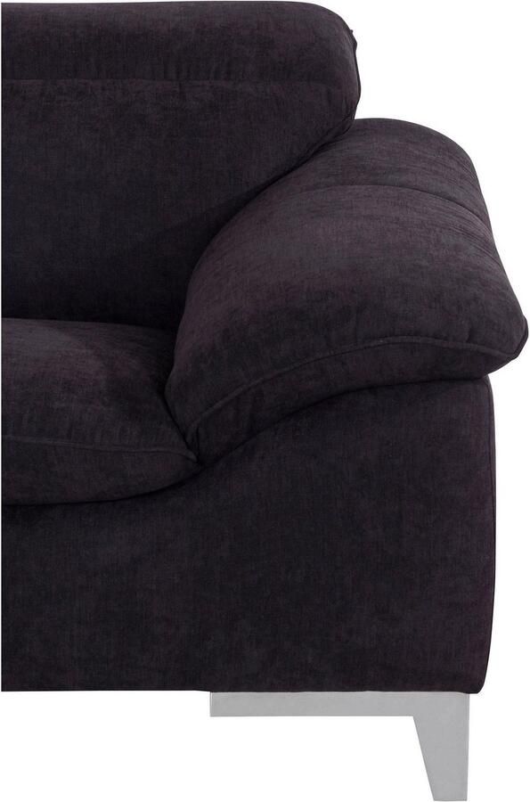 COTTA Zithoek Teresa Set bestaande uit: 2-zitsbank met hoofdverstelling & hocker (set) - Foto 2