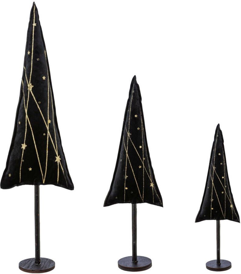 Creativ deco-boom Kerst versiering (set 3 stuks) - Foto 3